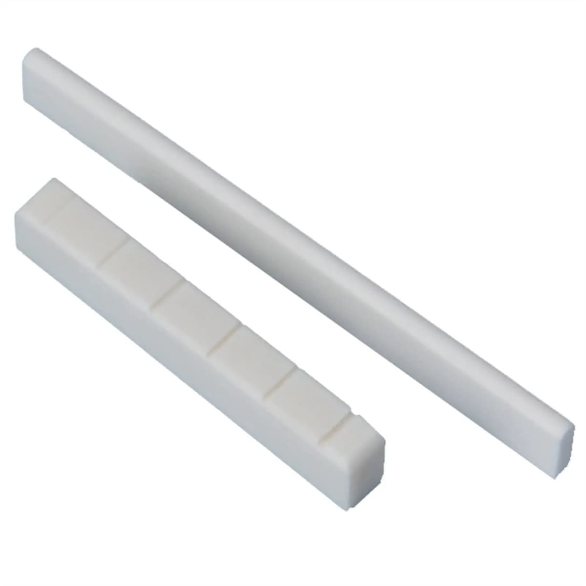 Miwayer 6 String Classical Guitar Saddle + Nut White Bone Set /for Classical Guitar Replacement Musical Instruments Parts