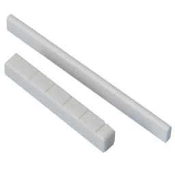 Miwayer 6 String Classical Guitar Saddle + Nut White Bone Set /for Classical Guitar Replacement Musical Instruments Parts