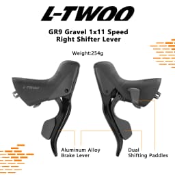 LTWOO GR9 1x11s,11speed Road Groupset, Rear Derailleurs,  L/R Shifter,Gravel-bicycle Cyclo-Cross