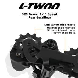 LTWOO GR9 1x11s,11speed Road Groupset, Rear Derailleurs,  L/R Shifter,Gravel-bicycle Cyclo-Cross