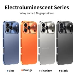 Magnetic Close Aluminum Frame Plastic Back Metal Case For iPhone 18 Pro Max 17 ProMax iPhone 16 15 14 ProMax Shockproof Cover