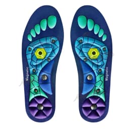Foot Acupressure Insoles Magnetic Therapy Reflexology Health Care Shoes Pads Arch Support Shock Absorption Comfort Shoes Soles