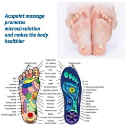 Foot Acupressure Insoles Magnetic Therapy Reflexology Health Care Shoes Pads Arch Support Shock Absorption Comfort Shoes Soles