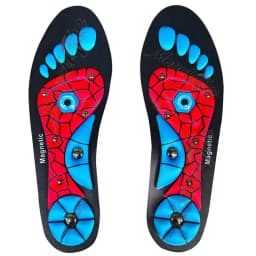 Foot Acupressure Insoles Magnetic Therapy Reflexology Health Care Shoes Pads Arch Support Shock Absorption Comfort Shoes Soles