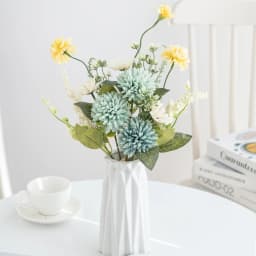 1/2pc Silk Artificial Flowers Bulbous Chrysanthemum Bubble Festival Wreaths Wedding Bridal Bouque Home Room Yard Decor Diy Gifts