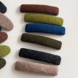 1pcs Popular Niche Design New BB Clip Fabric Autumn and Winter Hair Clip Top Broken Hair Flowing Sea Clips Back Simple Headpiece