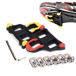 Road Bike Cleats for Shimano SPD-SL Locking Cycling Pedals Cleat for Shimano SH10 SH11 SH12 System Shoes