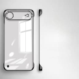 Ultra Thin Frameless Case for iPhone 17 Pro Max Air Slim Hard Shockproof Bumper Transparent Cover For iPhone 17 17 Pro Air