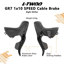 LTWOO GR7 1x10 Speed Road Groupset, R/L Shifter + Rear Derailleurs, Gravel-bikes Cyclo-Cross