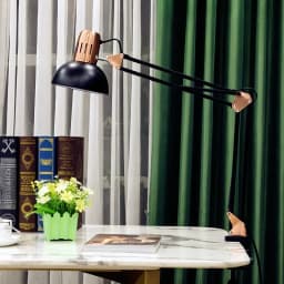 Modern E27 Bulb Led Desk Lamp with Clamp Swing Arm Desk Lamp Suitable for Rooms, Offices, and Study Lighting