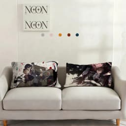 Hot Anime Bungo Stray Dogs Pillow Case Cover Suitable For Sofa Car Cushion Rectangular Back Cushion