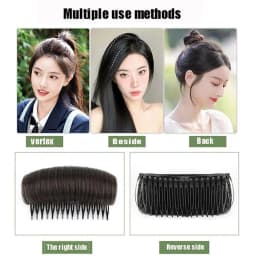 1PC Wig Cushion Stable Hair Roots Volumizing Fiber Insert Comb Invisible Fluffy Hair Pad Female Heightening Artifact Hairstyle