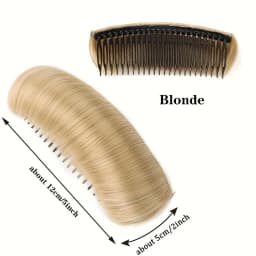 1PC Wig Cushion Stable Hair Roots Volumizing Fiber Insert Comb Invisible Fluffy Hair Pad Female Heightening Artifact Hairstyle
