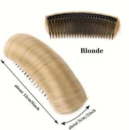 1PC Wig Cushion Stable Hair Roots Volumizing Fiber Insert Comb Invisible Fluffy Hair Pad Female Heightening Artifact Hairstyle