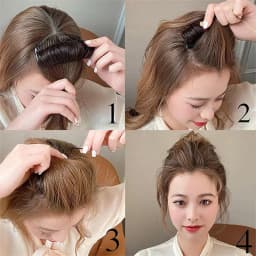 1PC Wig Cushion Stable Hair Roots Volumizing Fiber Insert Comb Invisible Fluffy Hair Pad Female Heightening Artifact Hairstyle
