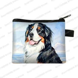Cute Pug Dog Pattern Coin Purses Women Lovely Pet Animal Mini Wallet Ladies Key Credit Card Bag Small Lipstick Bags Gift