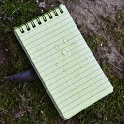 Tactical Waterproof Notebook Camouflage PVC Cover Memo Pad Daily To Do List Loose-leaf Coil Notepad Writing Paper in Rain