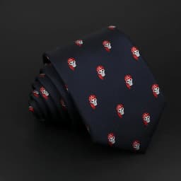 New Fashion Men's Tie Print Floral Rose Flower Design Neckties Accessories Daily Wear Cravat Wedding Party Original Gift For Man