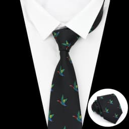 New Fashion Men's Tie Print Floral Rose Flower Design Neckties Accessories Daily Wear Cravat Wedding Party Original Gift For Man