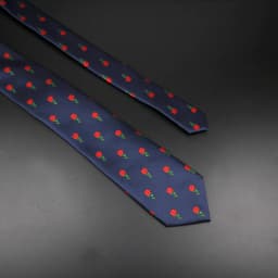 New Fashion Men's Tie Print Floral Rose Flower Design Neckties Accessories Daily Wear Cravat Wedding Party Original Gift For Man