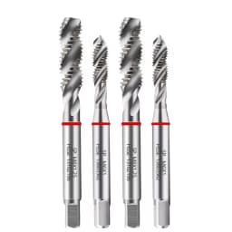 ZUANTONG HSSE Spiral Fluted Tap M2 M2.5 M3 M4 M5 M6 M8 M10 M12 M14 M16 M18 M20 Machine Screw Thread Taps For Blind Hole Tapping