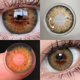Bio-essence 1Pair Colored Contact Lenses Color Lens Eyes Lentillas Verdes Naturales Lenses With Diopters Fashion Lenses