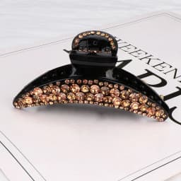 New Fashion Hot Sale Wild Pearl Luxurious Rhinestone Bangs Clip Hairpin Barrettes for Women Girl Hair Accessories Headwear