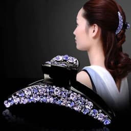 New Fashion Hot Sale Wild Pearl Luxurious Rhinestone Bangs Clip Hairpin Barrettes for Women Girl Hair Accessories Headwear
