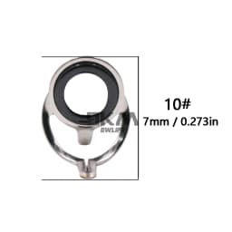 Rod Repair Guides Kit Stainless Steel Fishing Rod Guides Freshwater Seawater Fishing Rod Building Guide Ceramic Rings 4mm~38mm