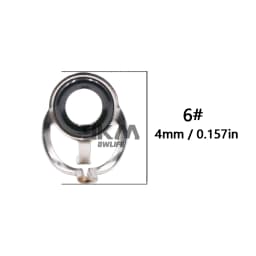 Rod Repair Guides Kit Stainless Steel Fishing Rod Guides Freshwater Seawater Fishing Rod Building Guide Ceramic Rings 4mm~38mm