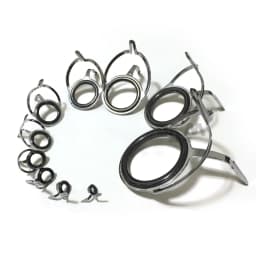 Rod Repair Guides Kit Stainless Steel Fishing Rod Guides Freshwater Seawater Fishing Rod Building Guide Ceramic Rings 4mm~38mm