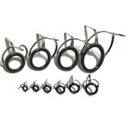 Rod Repair Guides Kit Stainless Steel Fishing Rod Guides Freshwater Seawater Fishing Rod Building Guide Ceramic Rings 4mm~38mm