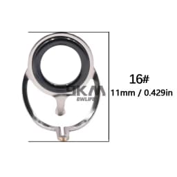 Rod Repair Guides Kit Stainless Steel Fishing Rod Guides Freshwater Seawater Fishing Rod Building Guide Ceramic Rings 4mm~38mm