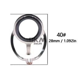 Rod Repair Guides Kit Stainless Steel Fishing Rod Guides Freshwater Seawater Fishing Rod Building Guide Ceramic Rings 4mm~38mm