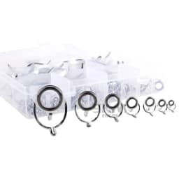 Rod Repair Guides Kit Stainless Steel Fishing Rod Guides Freshwater Seawater Fishing Rod Building Guide Ceramic Rings 4mm~38mm