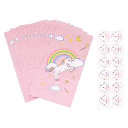 Unicorn Paper Candy Gift Bag Unicorn Party Cookie Popcorn Box for Kids Girl Birthday Party Decoration Supplies Baby Shower Favor