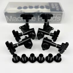 KAYNES J-109 3R+3L Electric Guitar Machine Heads Tuners Art Deco Rotomatic Imperial Style Head Tuning Pegs Chrome Black Gold