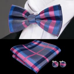 Hi-Tie Jacquard Silk Black Gold Striped Mens Bowtie Adult Bow Tie Hankerchief Cufflinks Set Pre-tied Men Butterfly Bowknot Gift