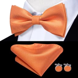 Hi-Tie Jacquard Silk Black Gold Striped Mens Bowtie Adult Bow Tie Hankerchief Cufflinks Set Pre-tied Men Butterfly Bowknot Gift