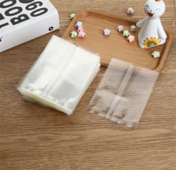 100Pcs Thick Transparent Clear Machine Sealed Biscuit Packaging Cranberry Cookie Moon Cake Handmade Soap Bags