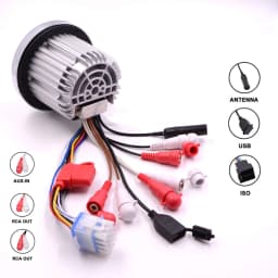 GUZARE Boat Radio Marine Stereo(With/ Free Gifts Option Available)/ Waterproof Speakers / FM Antenna / USB AUX Cable / 5 Options