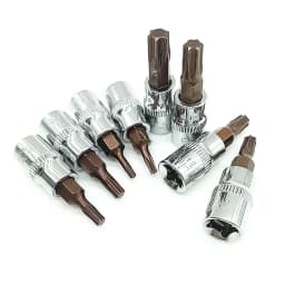 1Pcs Torx Screwdriver Bits 1/4 Inch Drive Socket Hand Tools Torx Head Screwdriver Bits T15 T20 T25 T27 T30 T40