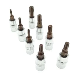 1Pcs Torx Screwdriver Bits 1/4 Inch Drive Socket Hand Tools Torx Head Screwdriver Bits T15 T20 T25 T27 T30 T40