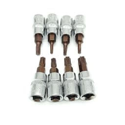 1Pcs Torx Screwdriver Bits 1/4 Inch Drive Socket Hand Tools Torx Head Screwdriver Bits T15 T20 T25 T27 T30 T40