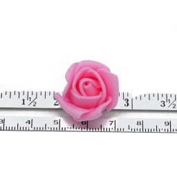50/100Pcs 2cm Mini Foam Rose For Bear Artificial Flower Heads DIY Craft Gifts Box Wedding Party Decorative Wreath Home Decor
