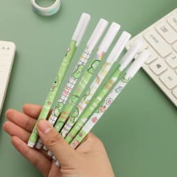 5/23pcs/set Gel Ink Pen Fine Point Gel Pens Refill Ballpoint Pen 0.5mm for Japanese Office School Cute Kawaii Stationery Supply