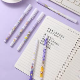 5/23pcs/set Gel Ink Pen Fine Point Gel Pens Refill Ballpoint Pen 0.5mm for Japanese Office School Cute Kawaii Stationery Supply