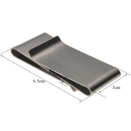 New Fashion Men's Pocket Money Clip Dollar Metal Clamp Card Clips Card Purses Women Metal Clamp For Money Cash Holder