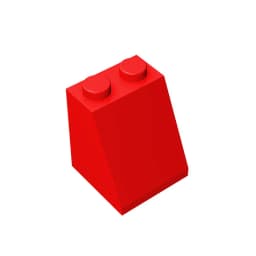 Gobricks GDS-620 ROOF TILE 2X2X2/65 DEG. compatible with lego 3678 children's DIY Educational Building Blocks