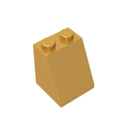 Gobricks GDS-620 ROOF TILE 2X2X2/65 DEG. compatible with lego 3678 children's DIY Educational Building Blocks